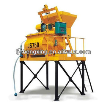 JS750 Twin-shaft Compulsory Concrete Mixing Machine